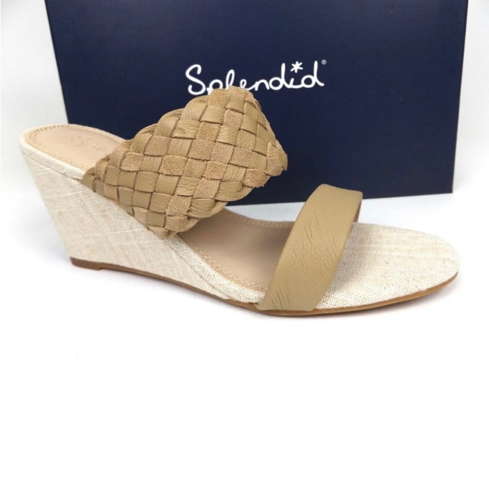 Splendid Maggie Sandals Beige Womens 9.5